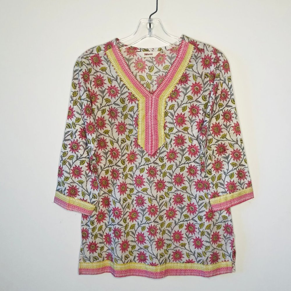 Cottagecore Handcrafted Woven Tunic